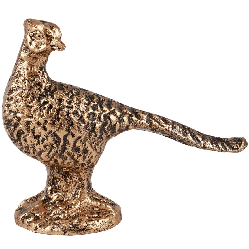 Bronze Pheasant Figurine