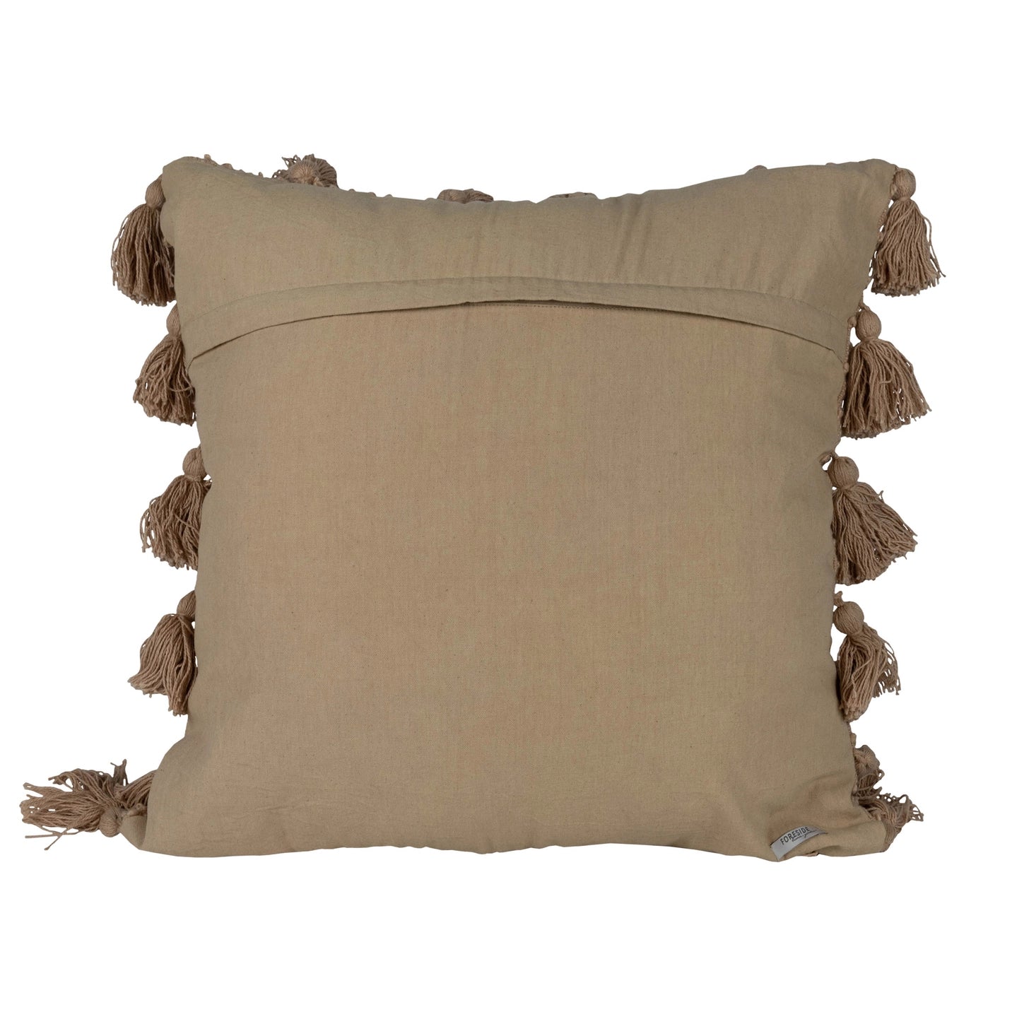 Handwoven Knotted Throw Pillow