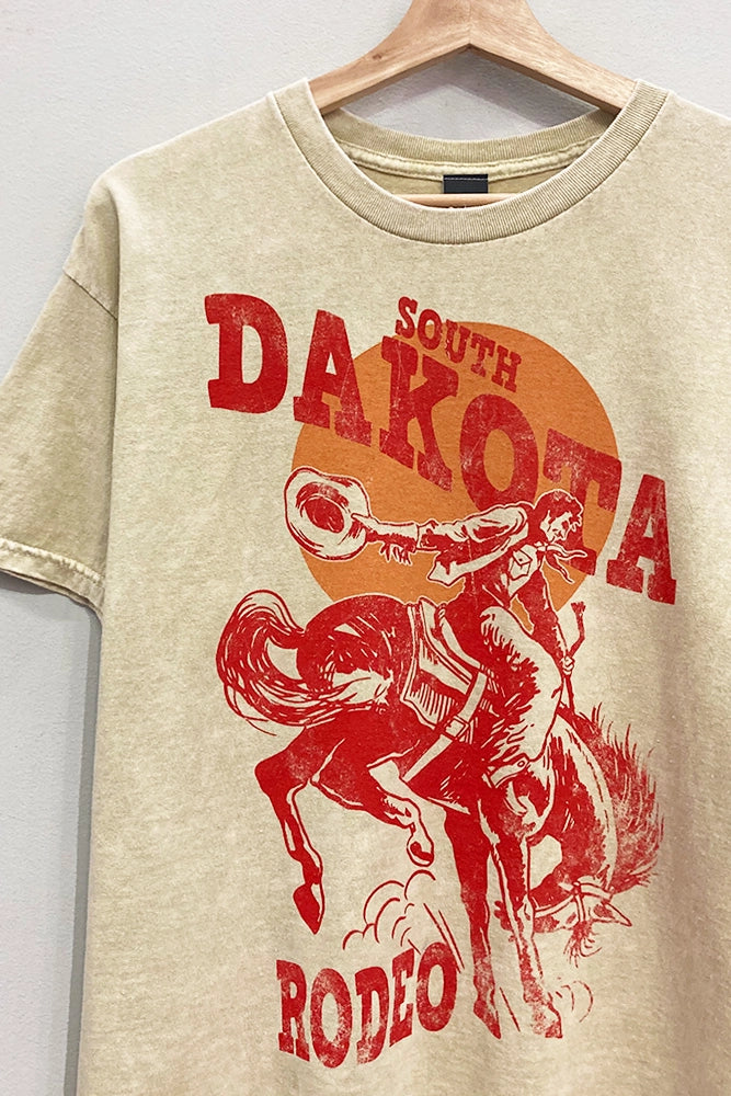 South Dakota Rodeo Oversized Tee