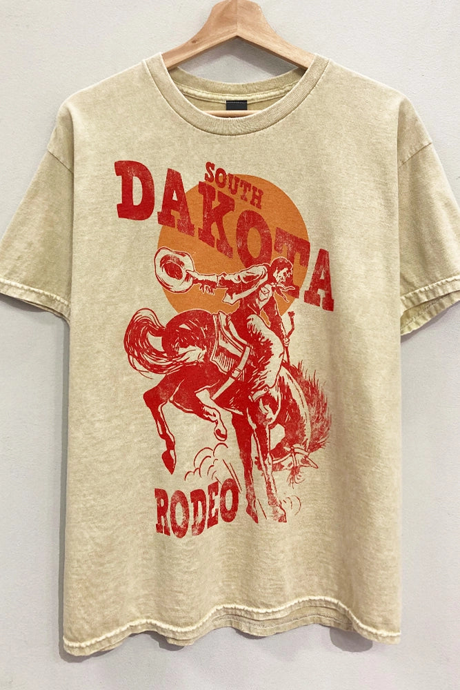 South Dakota Rodeo Oversized Tee