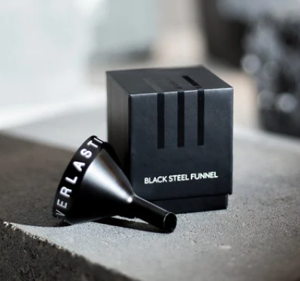 Everlasting Black Steel Funnel