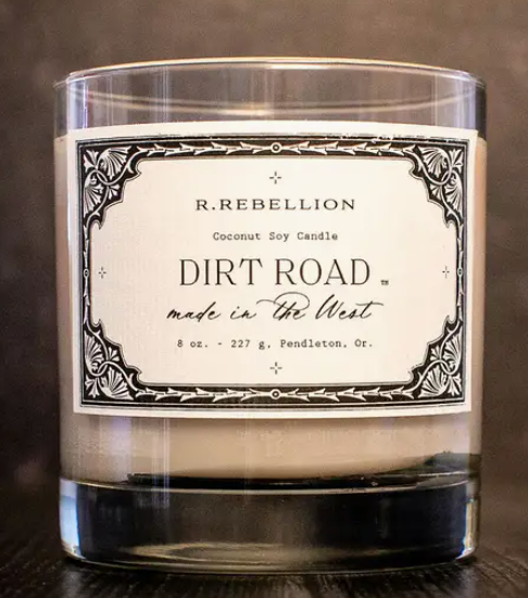 Handcrafted Western Inspired Coconut Soy Candle