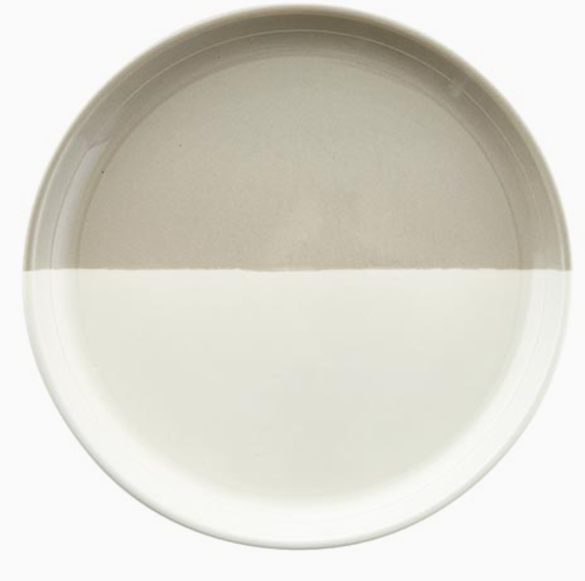Hand Dipped Ceramic Plate