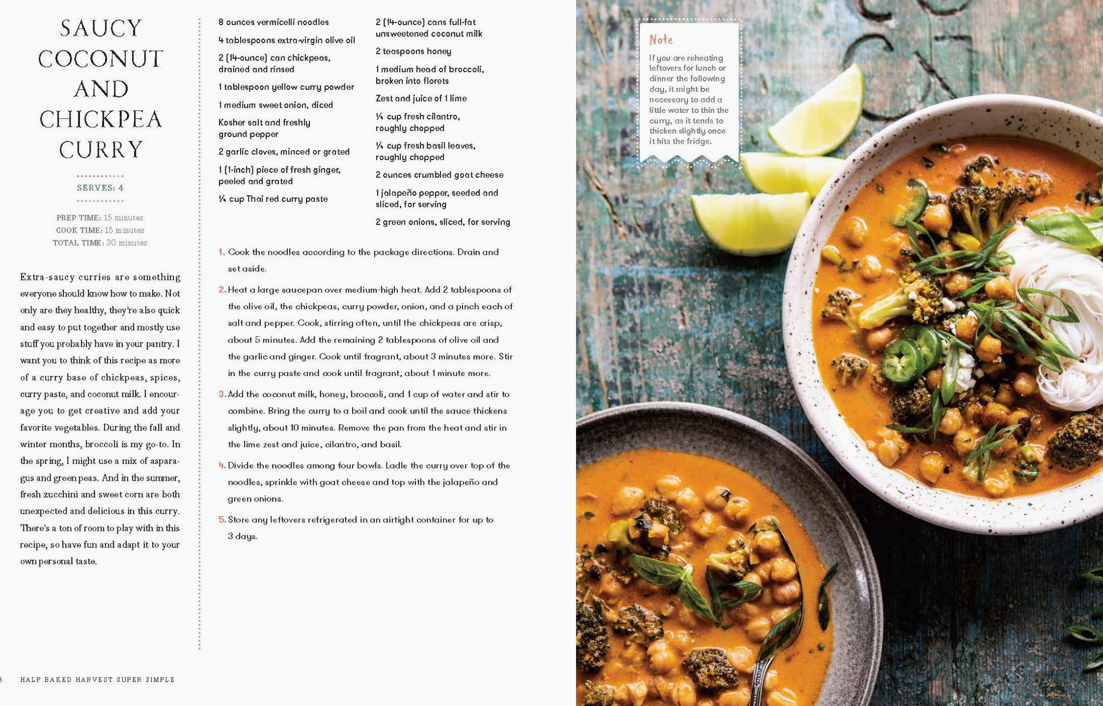 Half Baked Harvest- Super Simple Cookbook