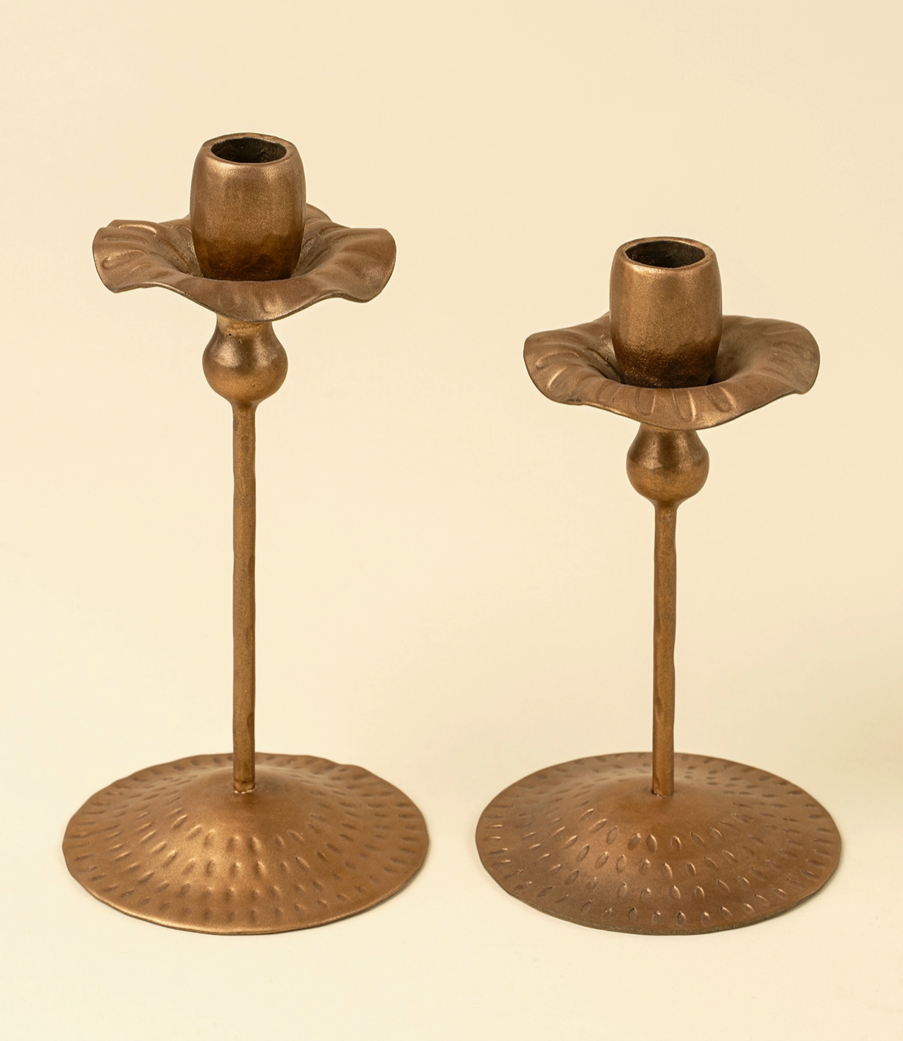 Tulip Taper Candle Holder- 2 Sizes