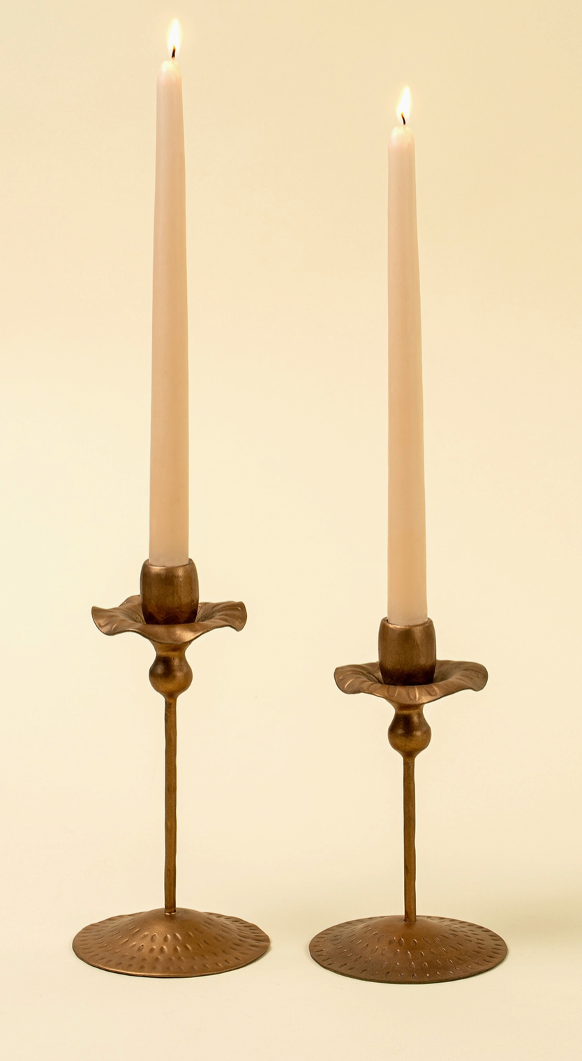 Tulip Taper Candle Holder- 2 Sizes
