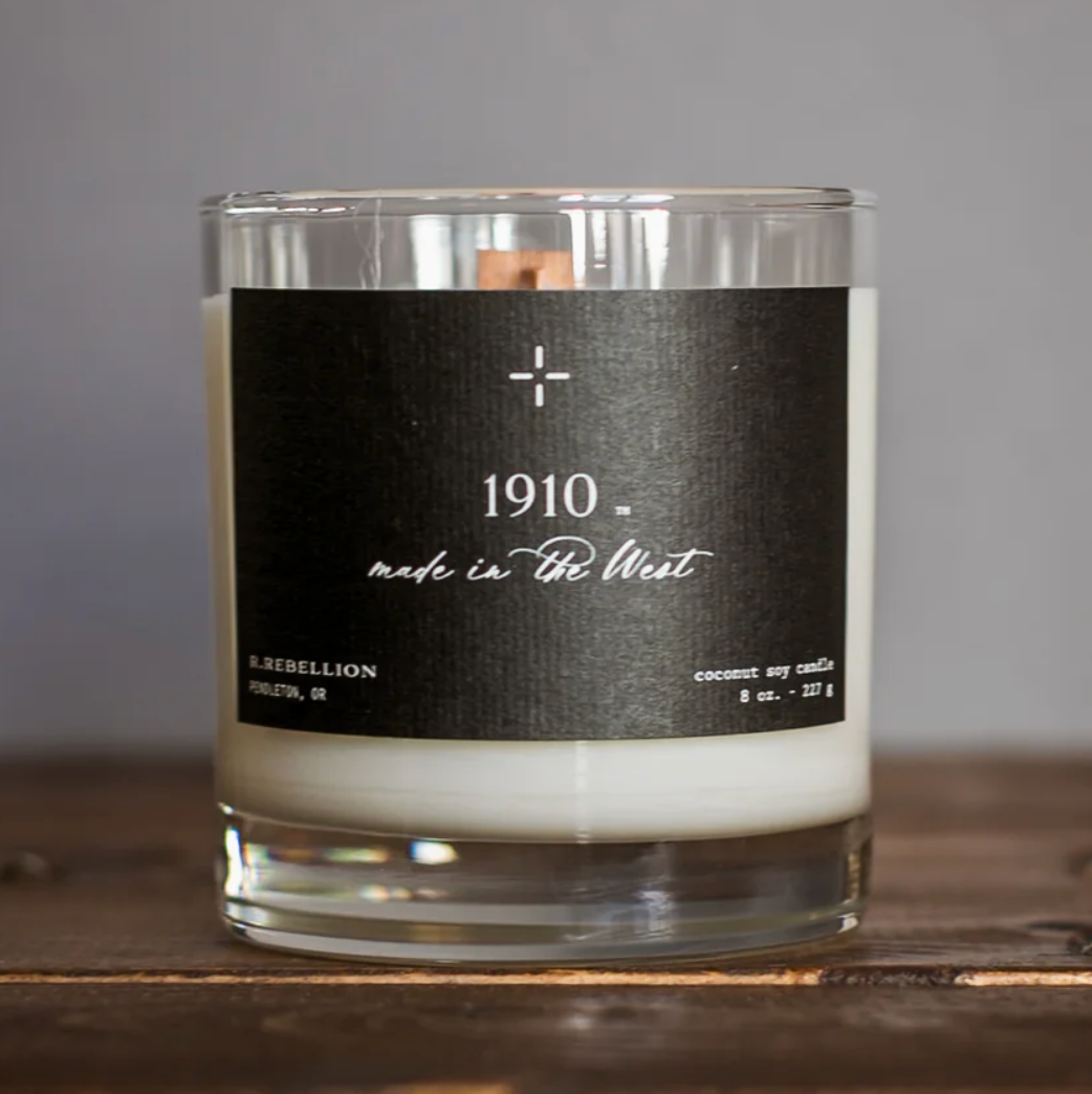 Handcrafted Western Inspired Coconut Soy Candle