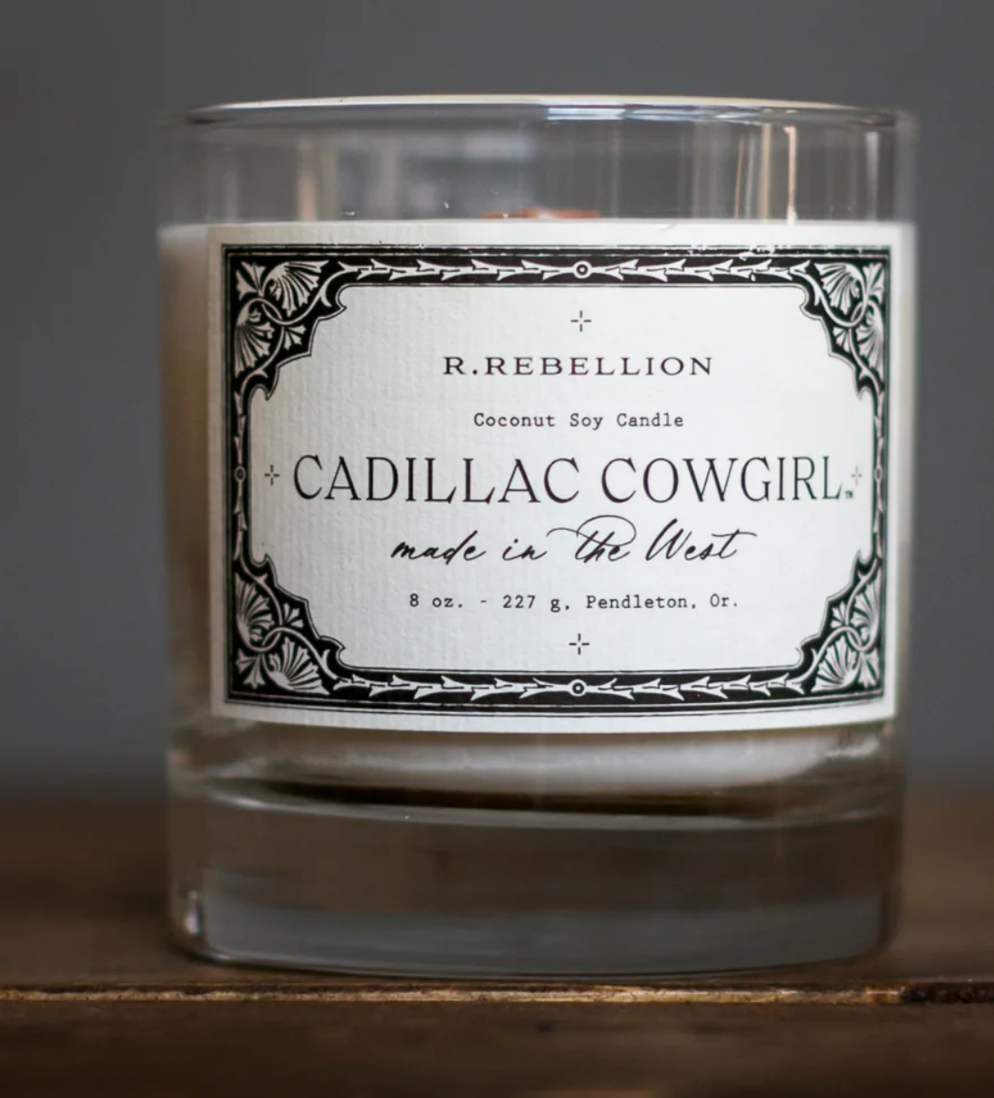 Handcrafted Western Inspired Coconut Soy Candle