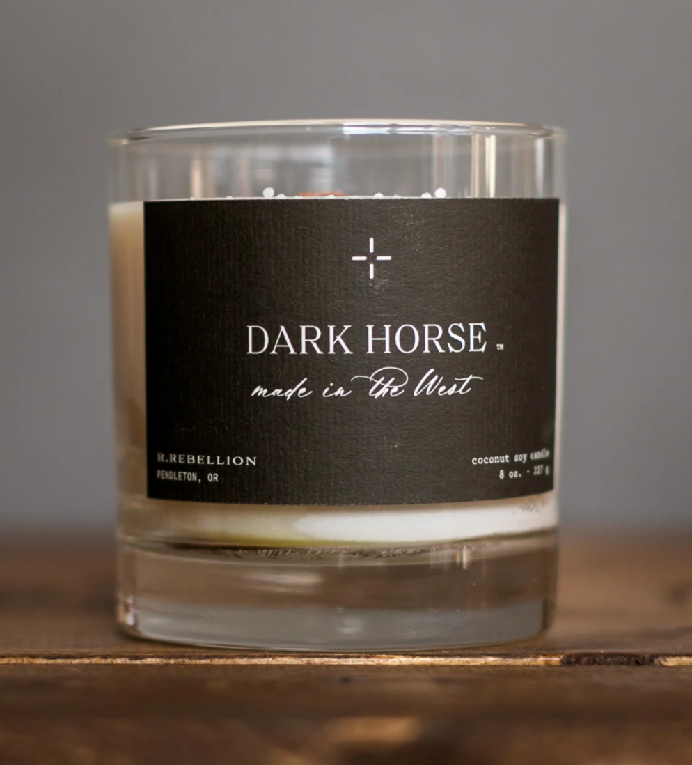 Handcrafted Western Inspired Coconut Soy Candle
