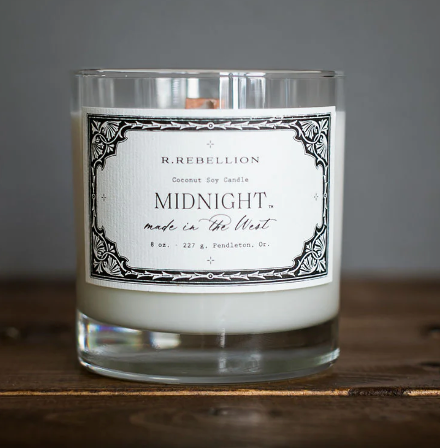 Handcrafted Western Inspired Coconut Soy Candle