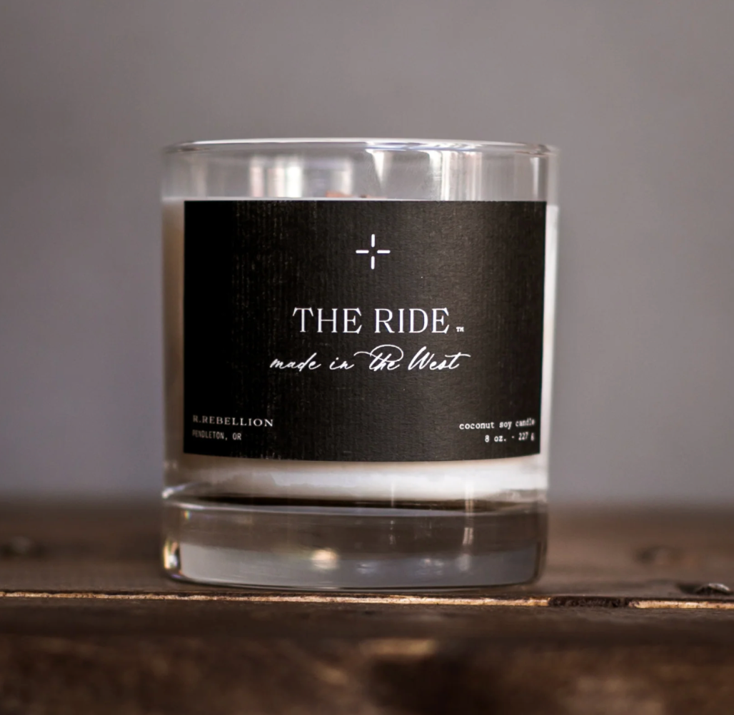 Handcrafted Western Inspired Coconut Soy Candle
