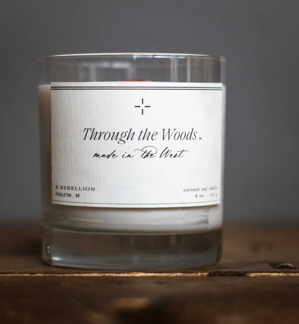 Handcrafted Western Inspired Coconut Soy Candle