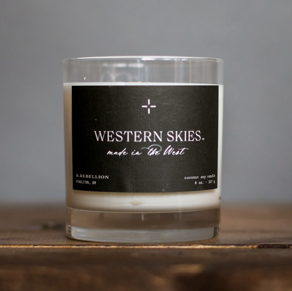 Handcrafted Western Inspired Coconut Soy Candle