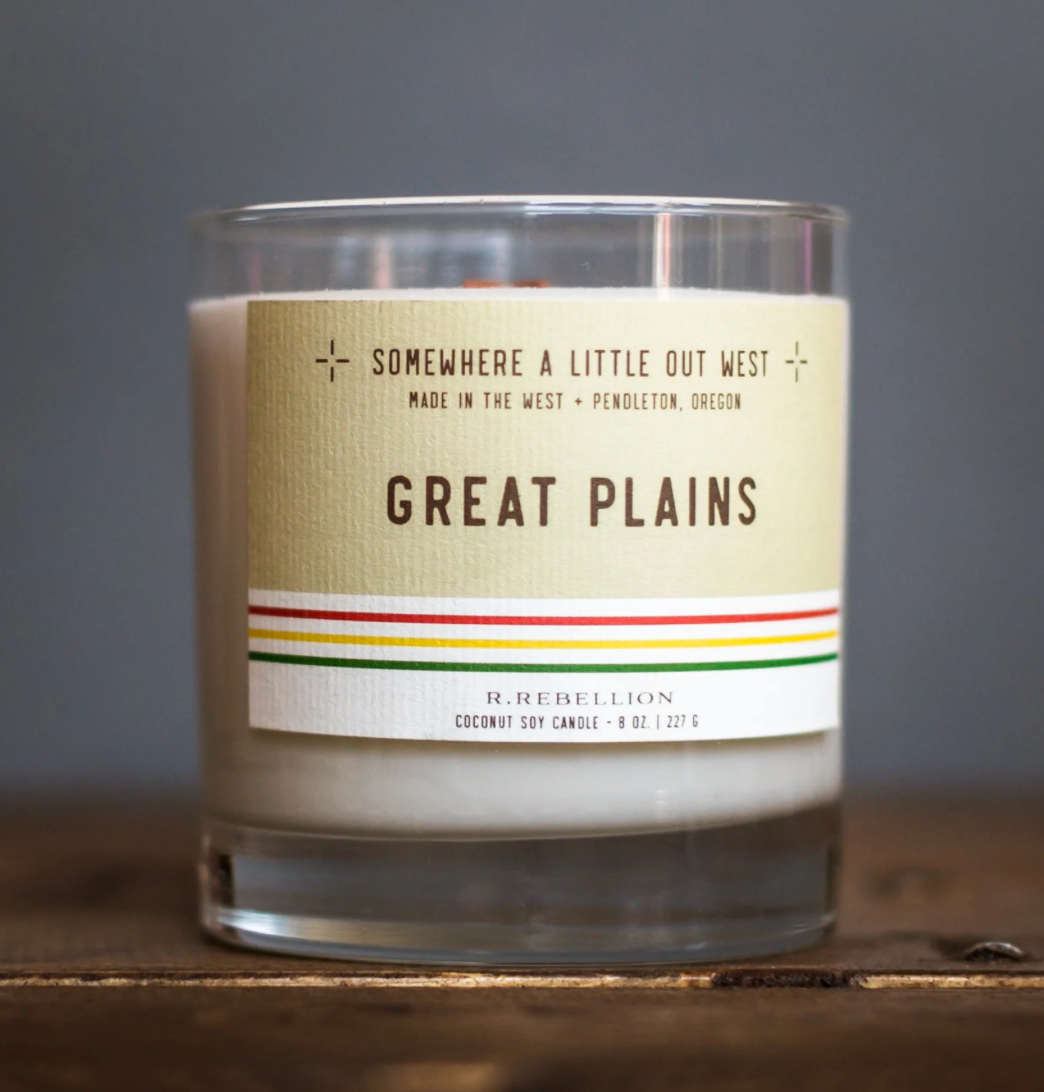 Handcrafted Western Inspired Coconut Soy Candle