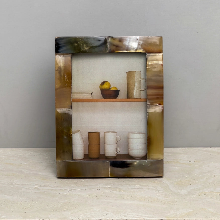 Tiled Horn Photo Frame