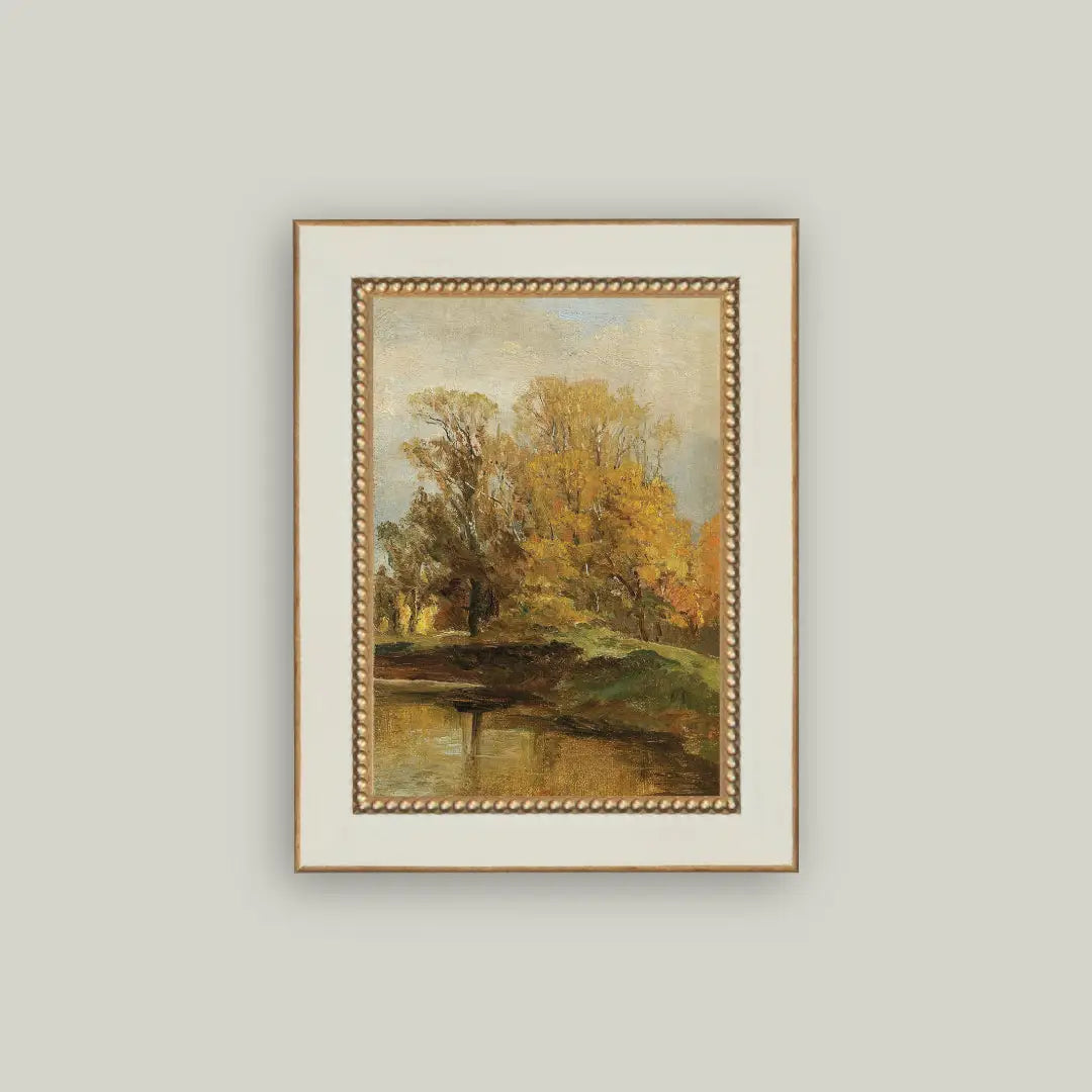 Autumn Study Framed Art - 2 Sizes