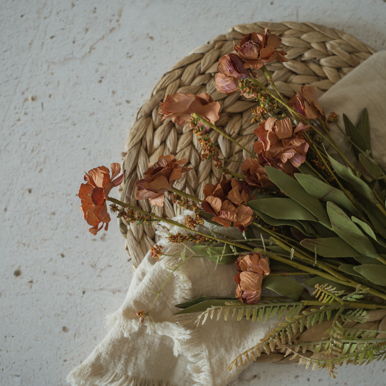 Autumn Wild Flowers & Fern Bush