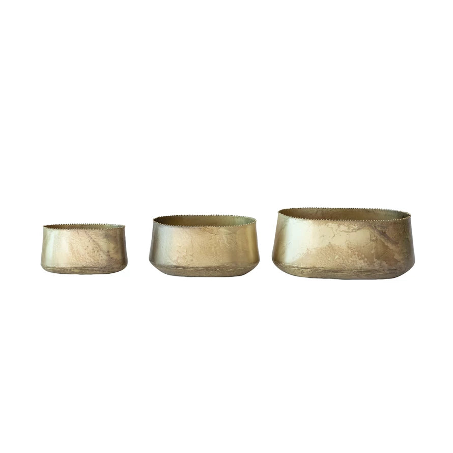 Beaded Edge Decorative Bowl - 3 Sizes