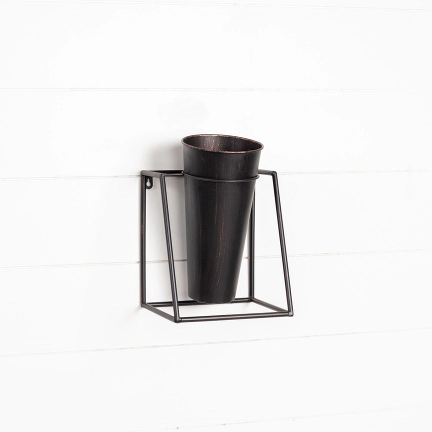 Single Bucket Stand/Wall Hanging - 2 Colors