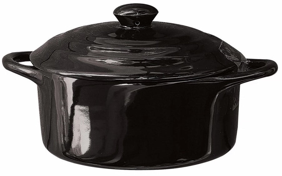 Stoneware Mini Baker with Lid - Multiple Colors