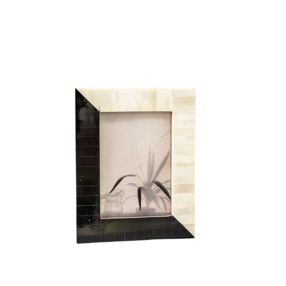 Black & White Tiled Photo Frame - 2 Sizes