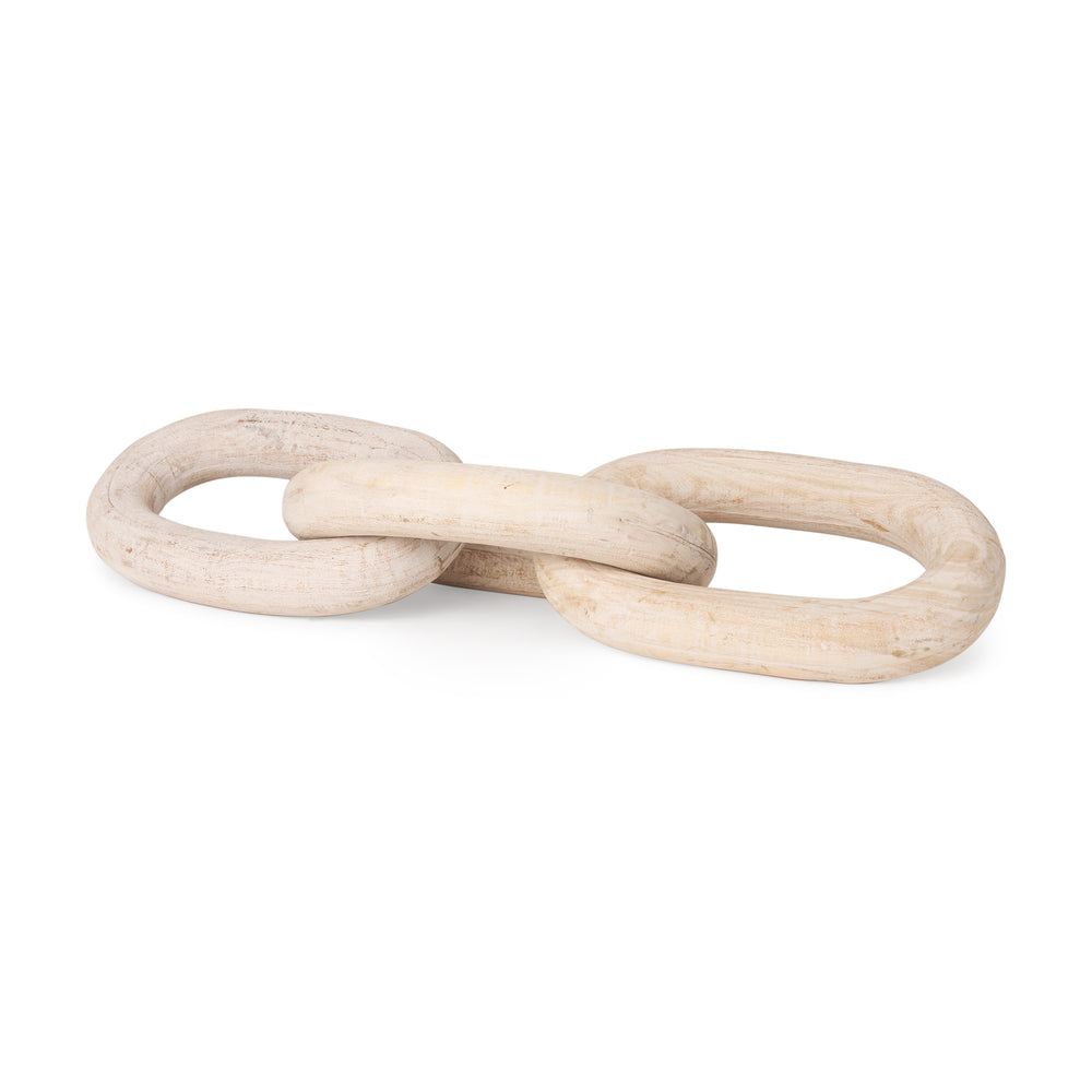 Oversized Wood Chain Link - 3 Colors