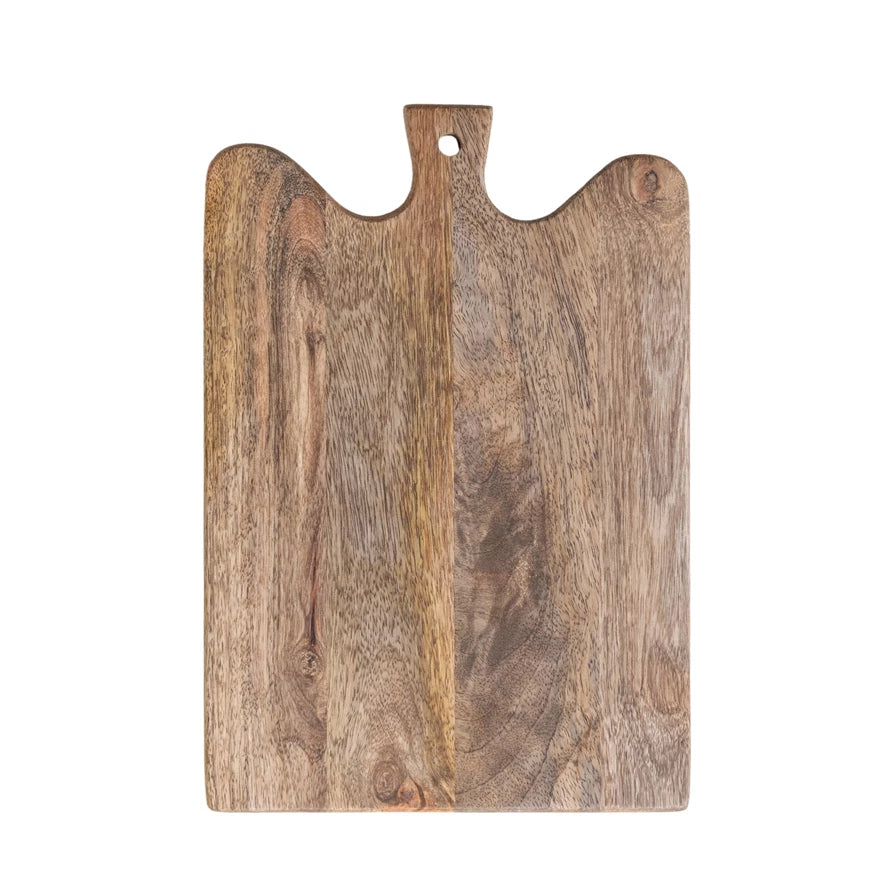 Curved Wood Serving Board