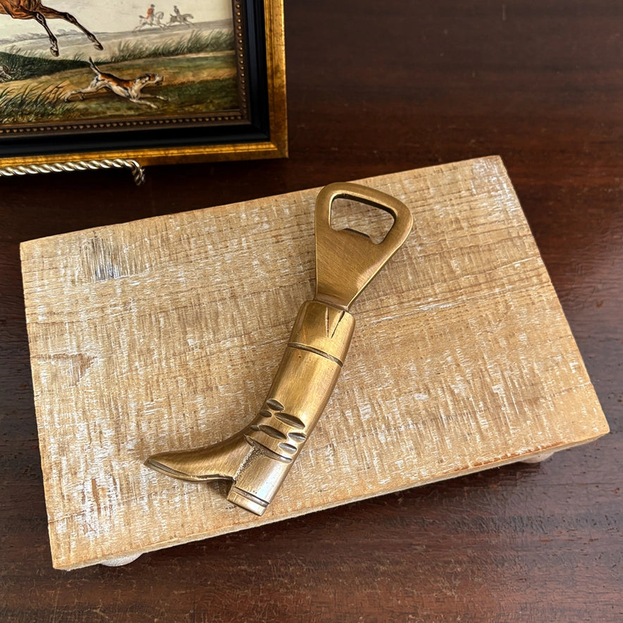 Solid Brass Bottle Opener - 2 Styles
