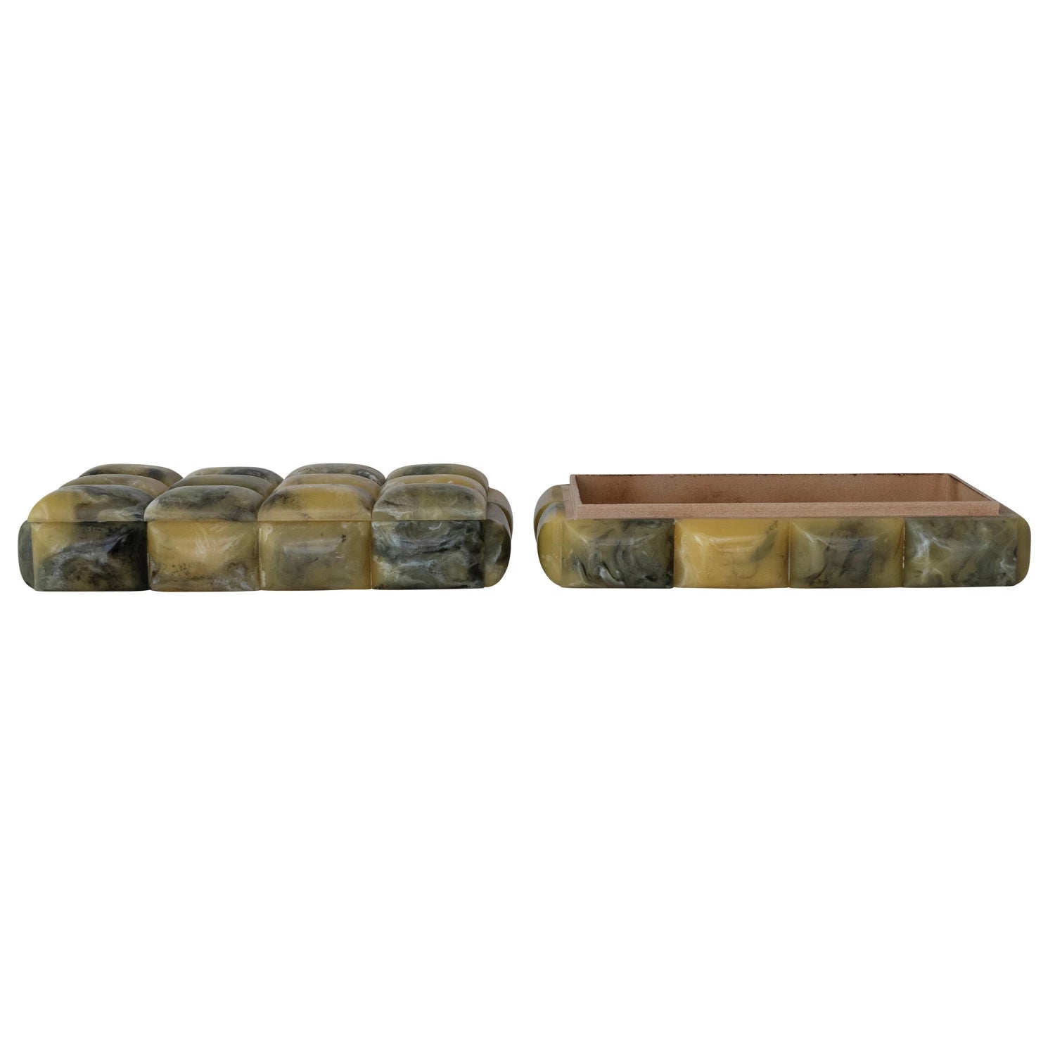 Marbled Resin Tile Box