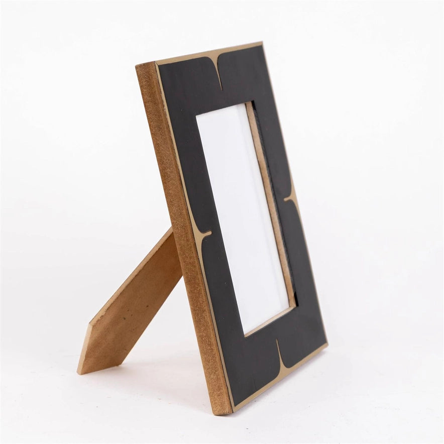 Black & Brass Photo Frame
