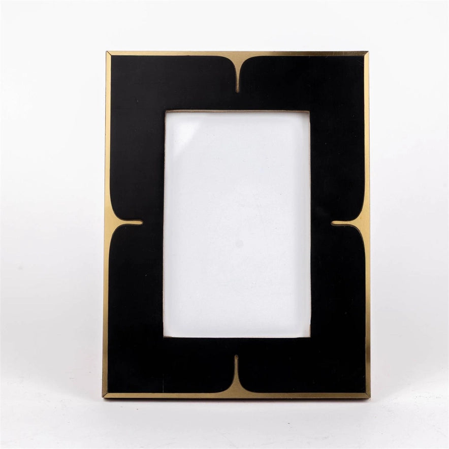 Black & Brass Photo Frame