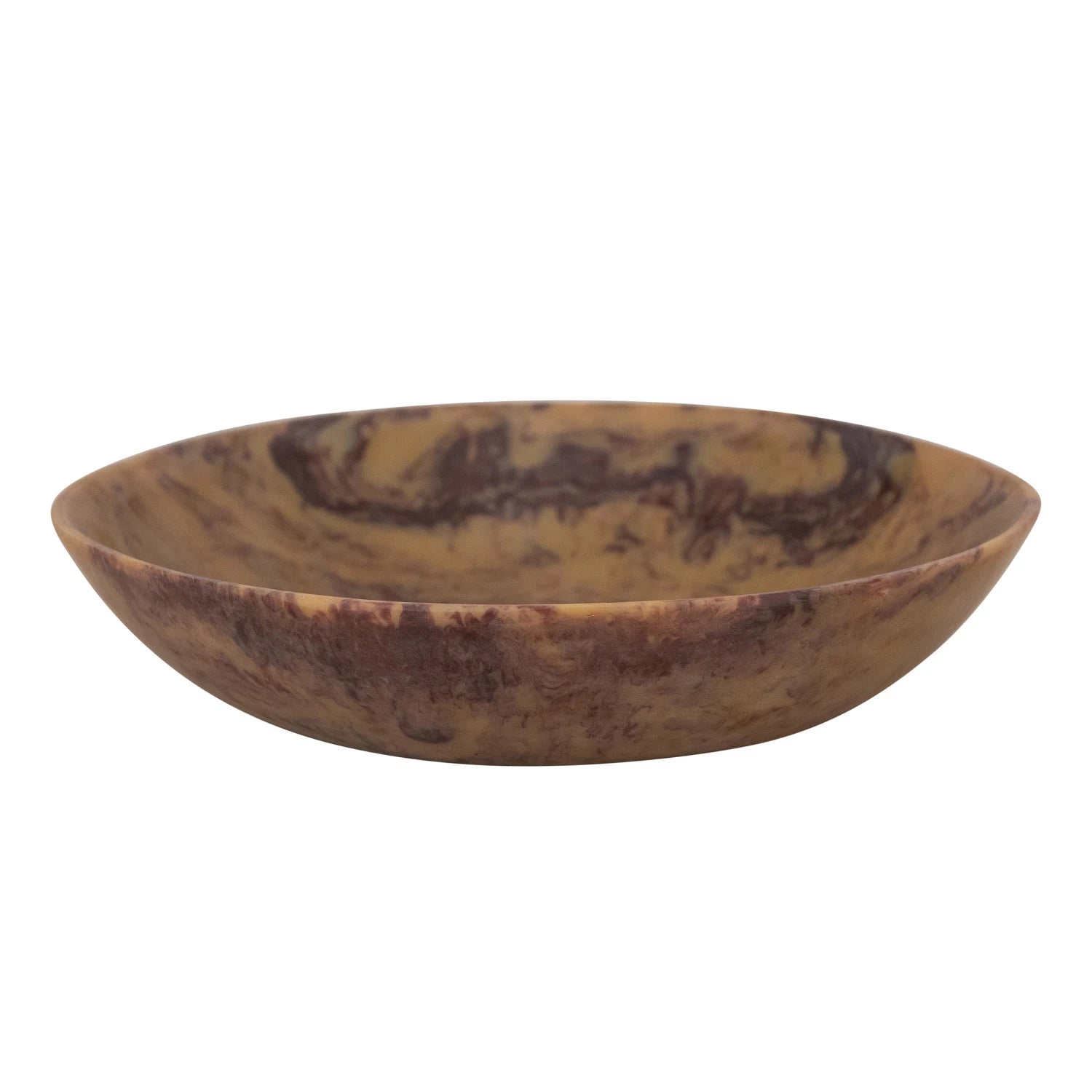 Brown Marbled Bowl