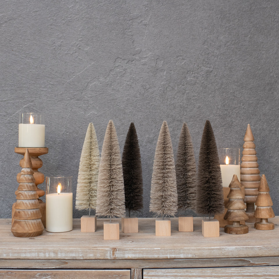 Monochromatic Bottlebrush Trees - 3 Sizes