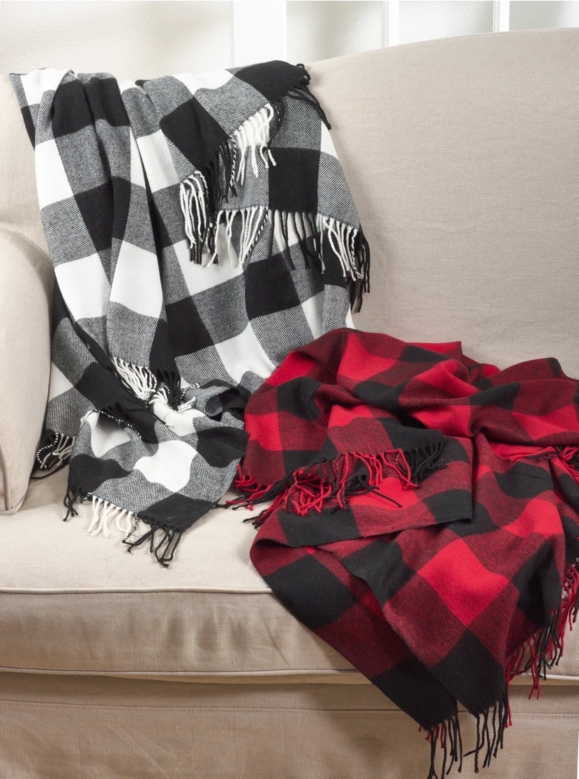 Buffalo Plaid Throw Blanket