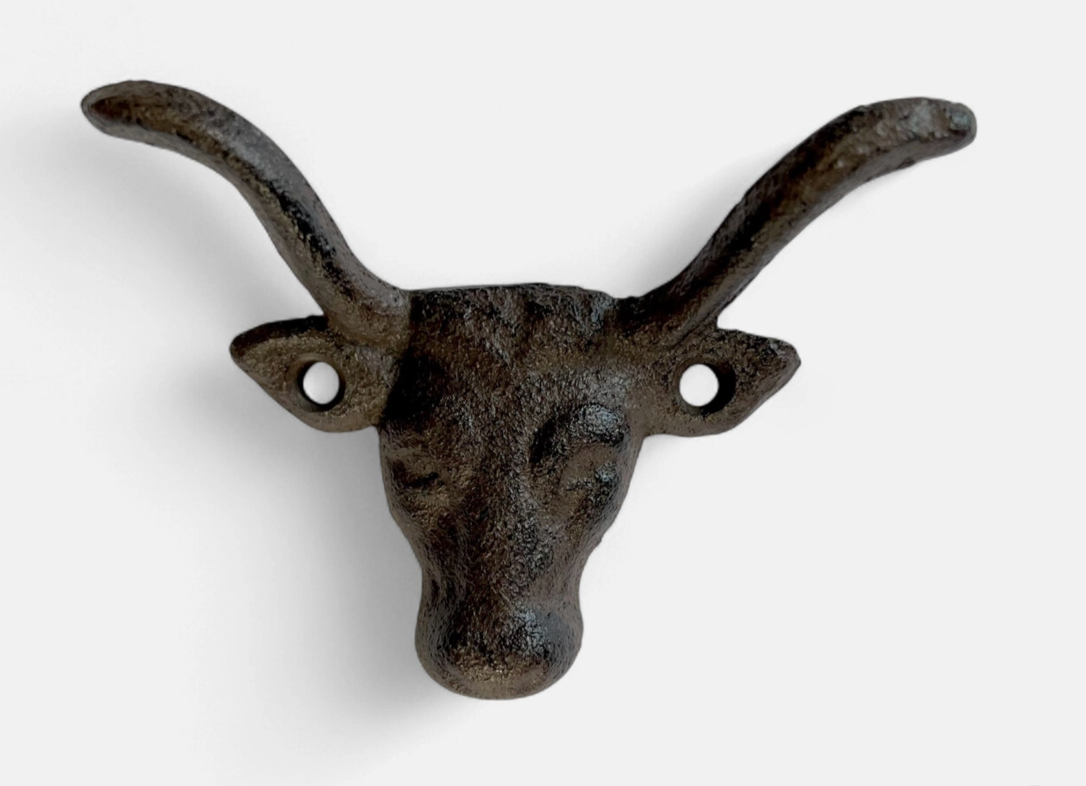 Cast Iron Bull Head Wall Hook