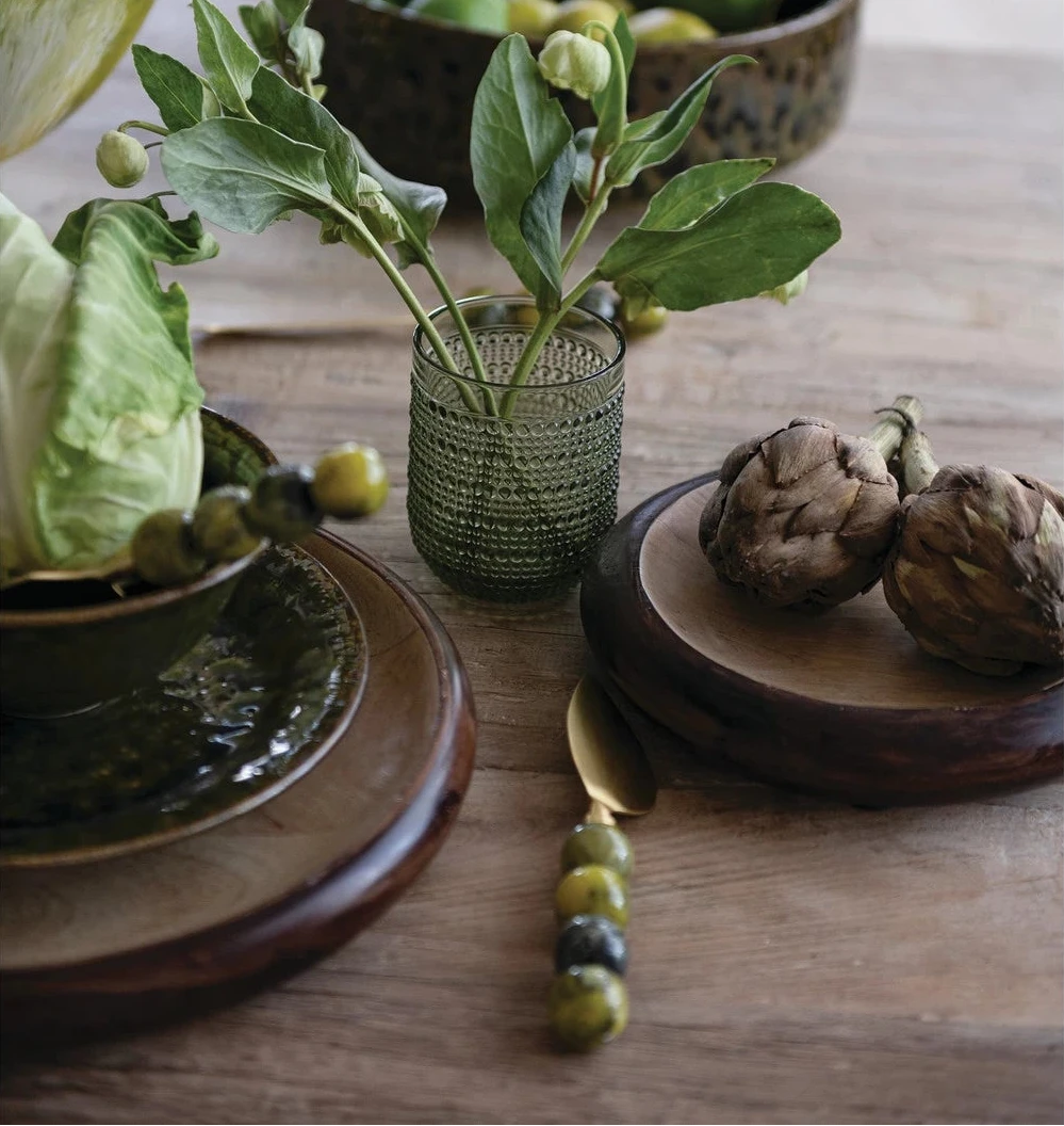 Curved Edge Wooden Dish - 2 Sizes