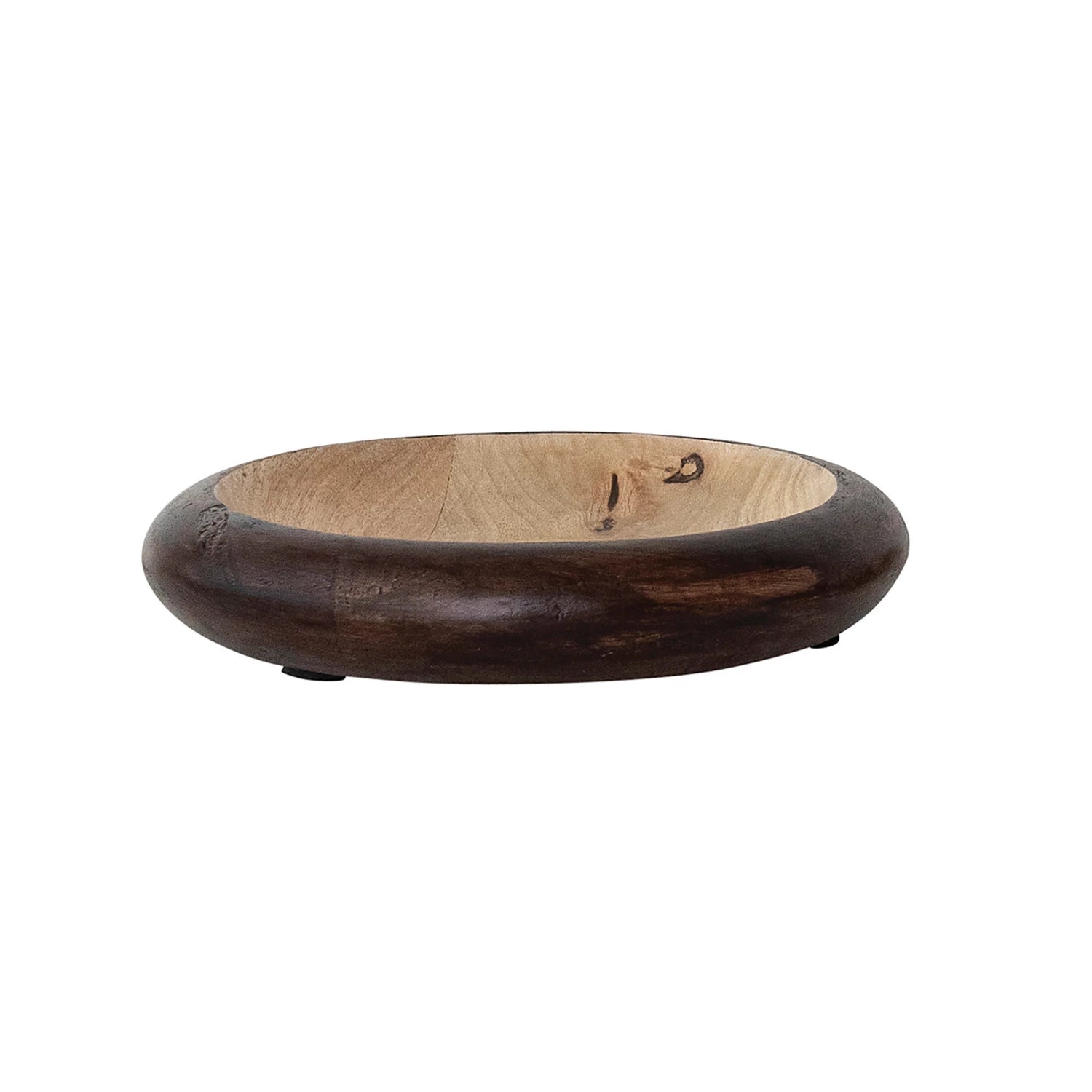 Curved Edge Wooden Dish - 2 Sizes