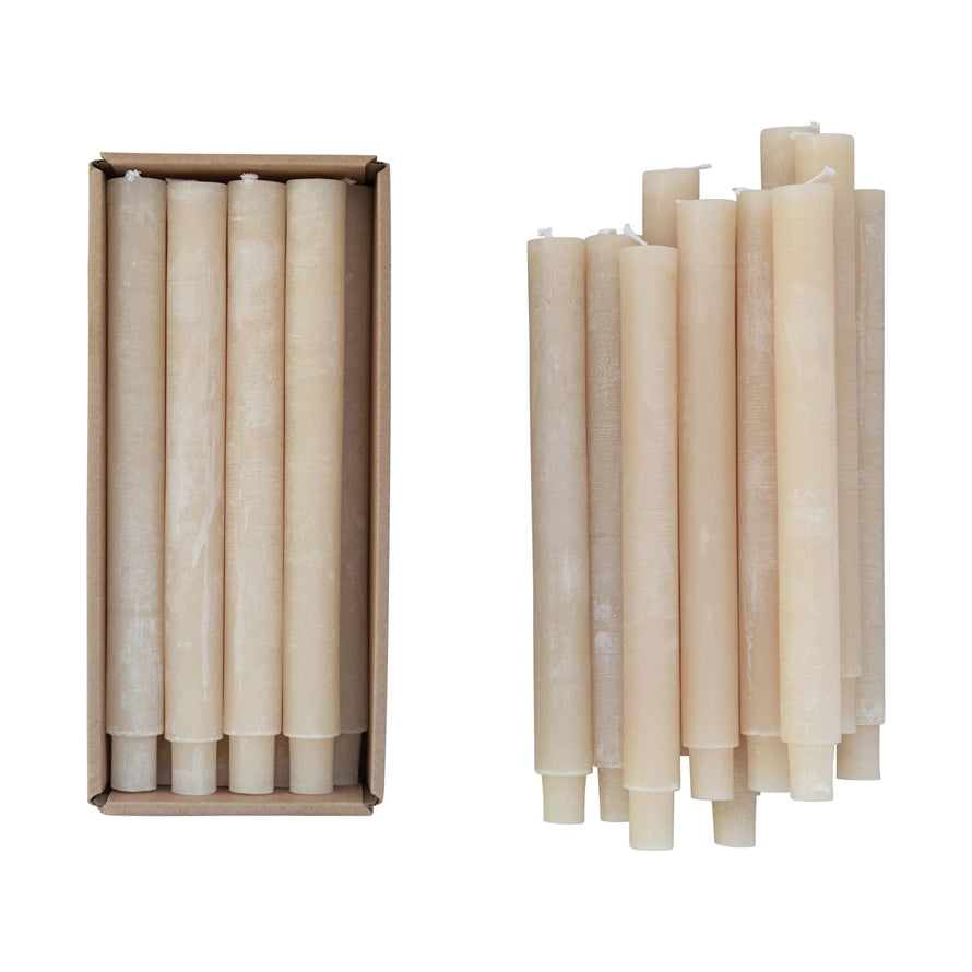 Powder Finish Candlesticks - Set of 12