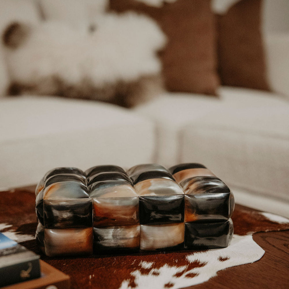 Natural Horn Storage Box