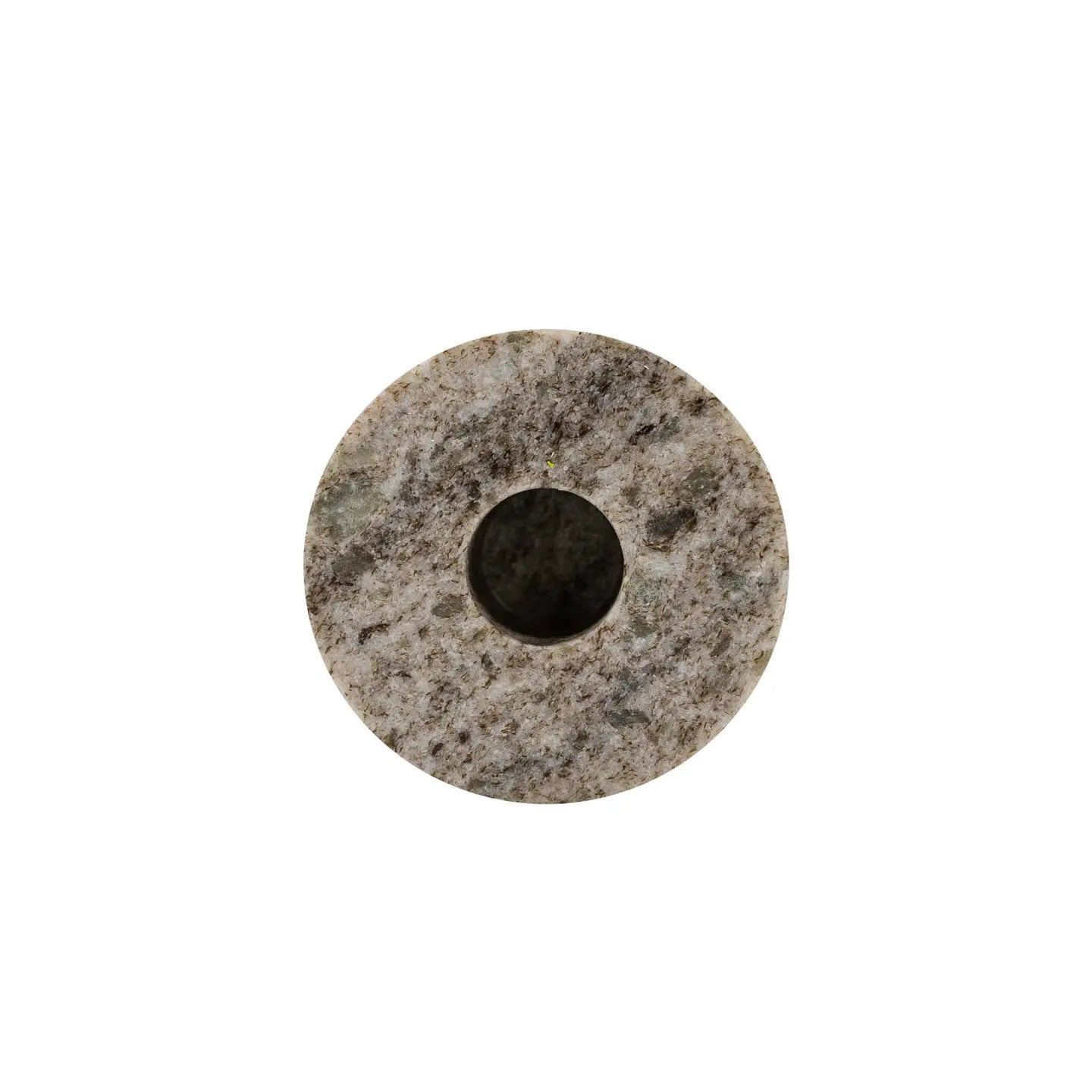 Cinched Marble Taper Candle Holder