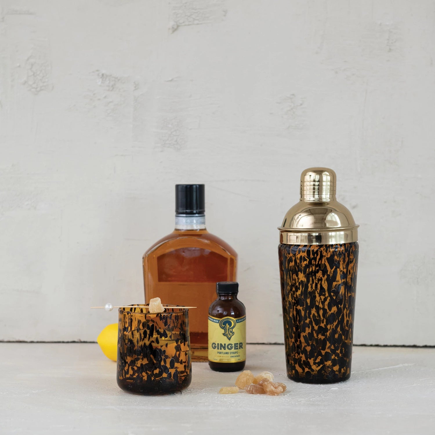 Tortoiseshell Cocktail Shaker