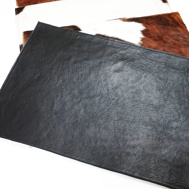 Genuine Cowhide Placemat - 2 Colors