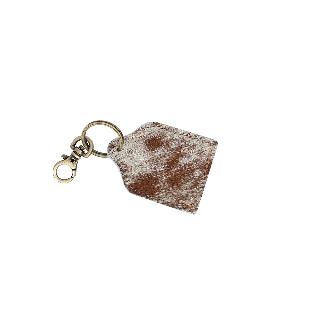 Genuine Cowhide Keychain Tag