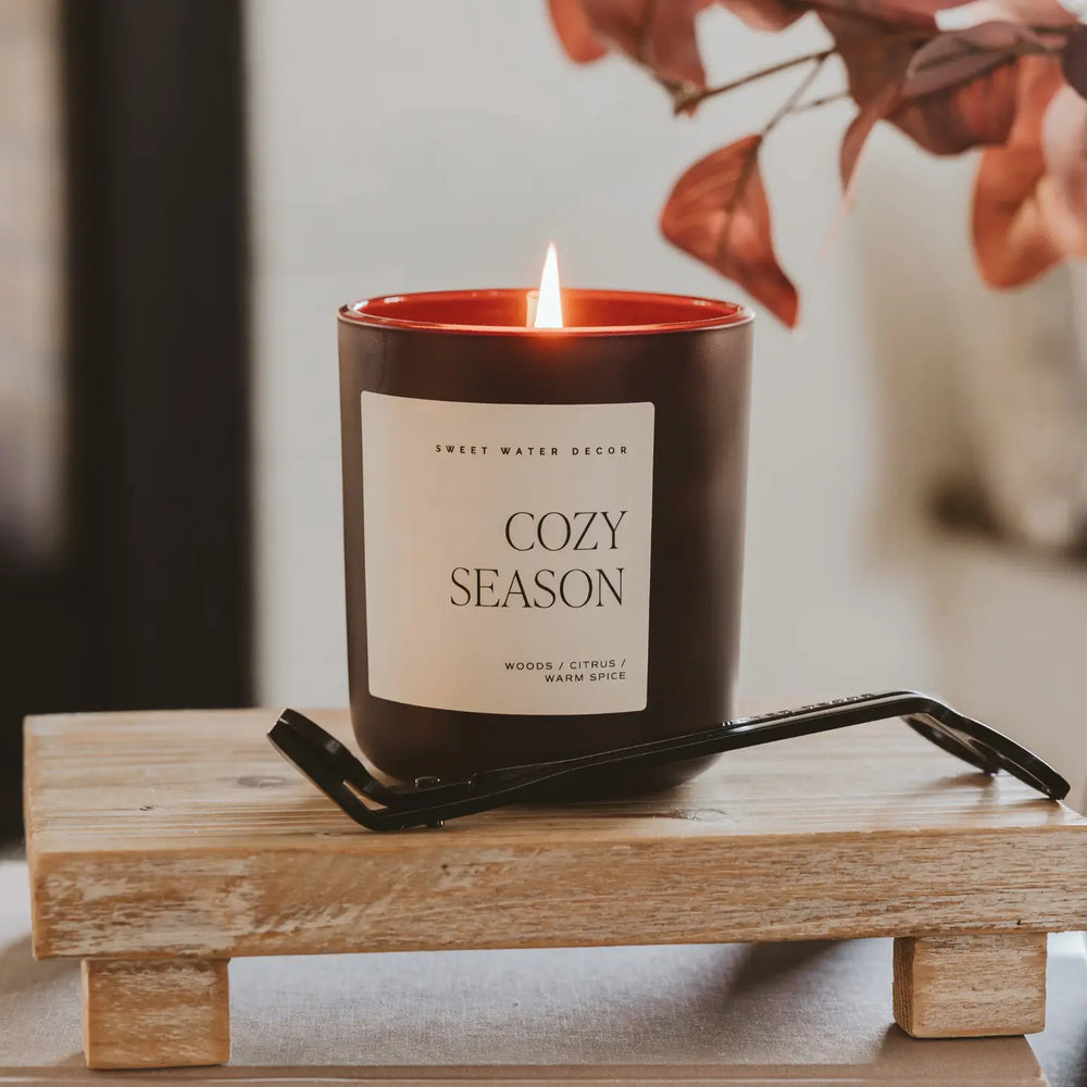 Matte Jar Soy Candle - Fall Scents