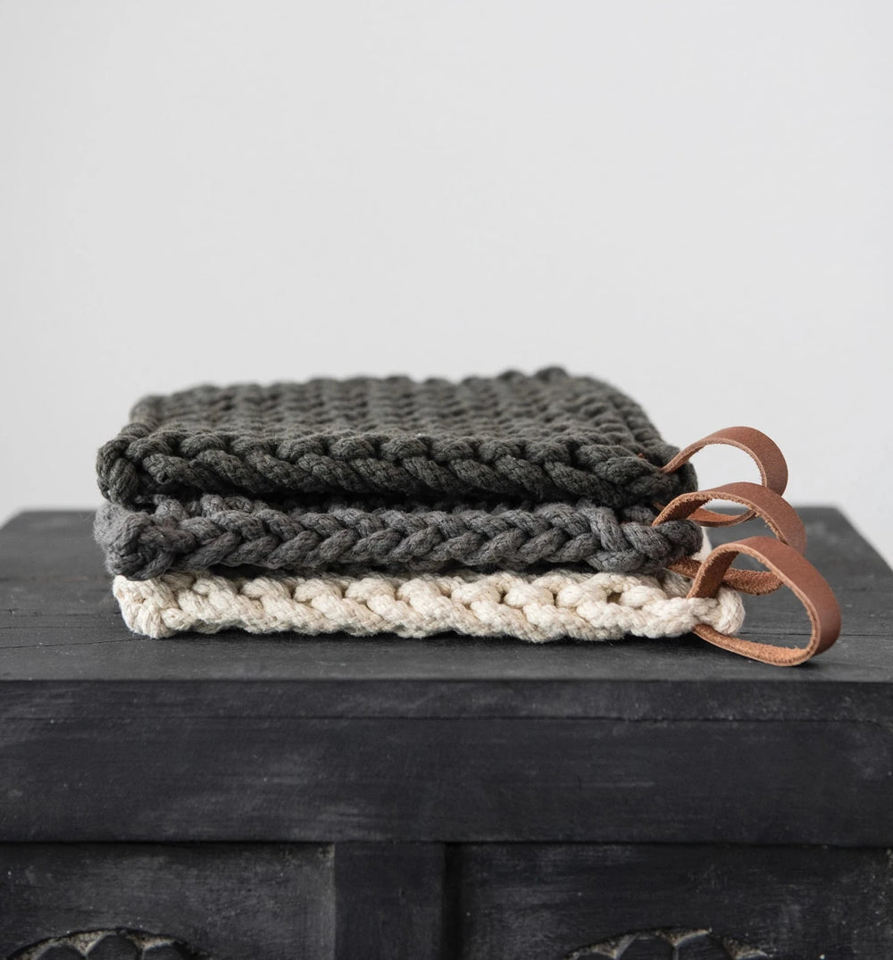 Thick Cotton Pot Holder - 3 Colors