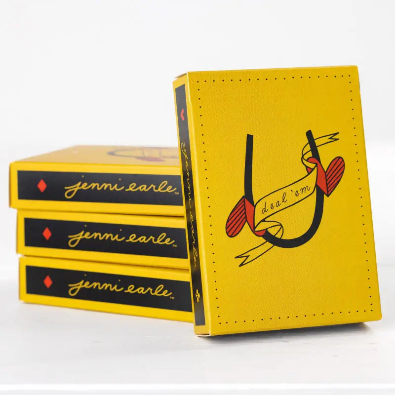 Hand-drawn Western Playing Cards