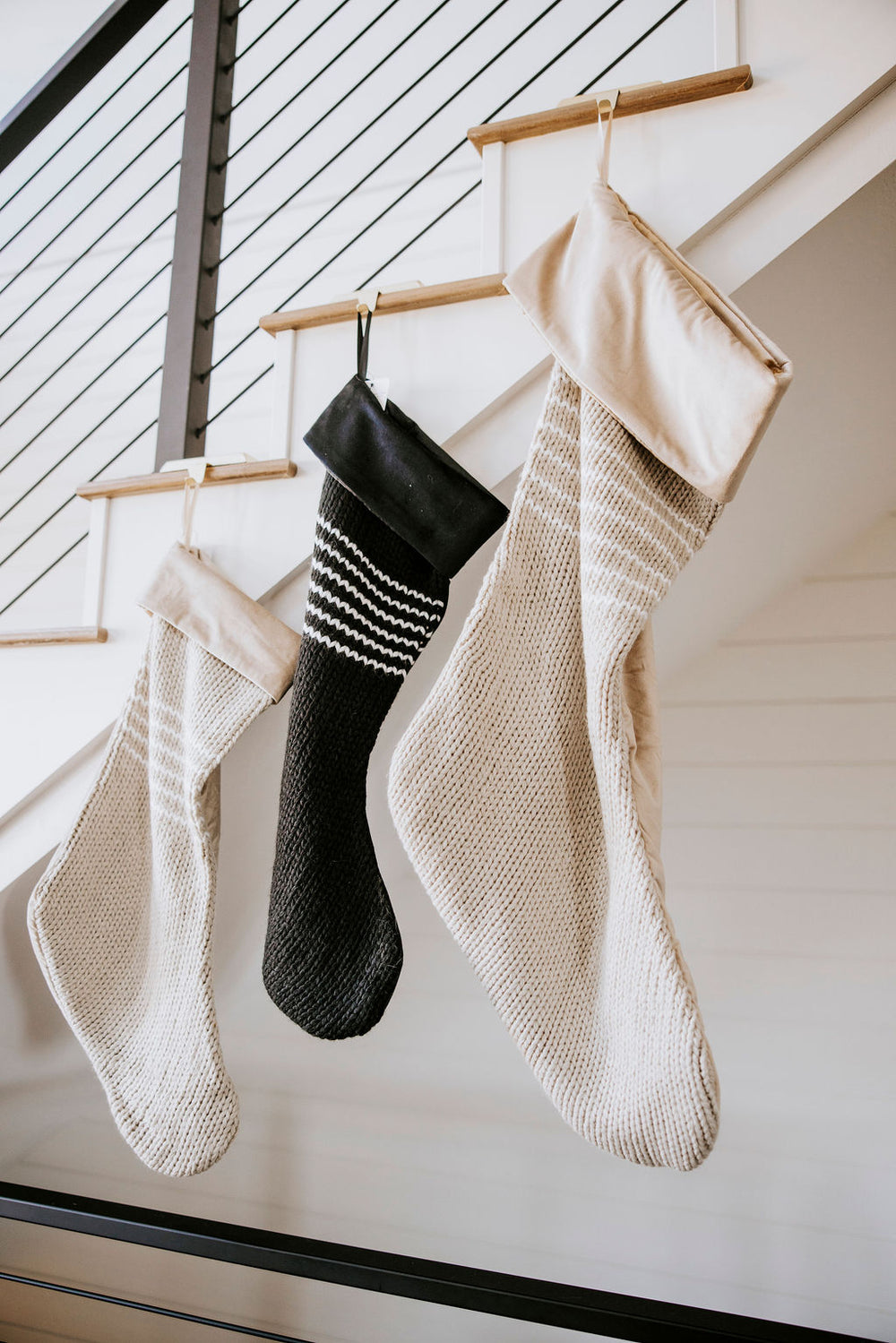 Striped Stocking - 2 Colors & 2 Sizes