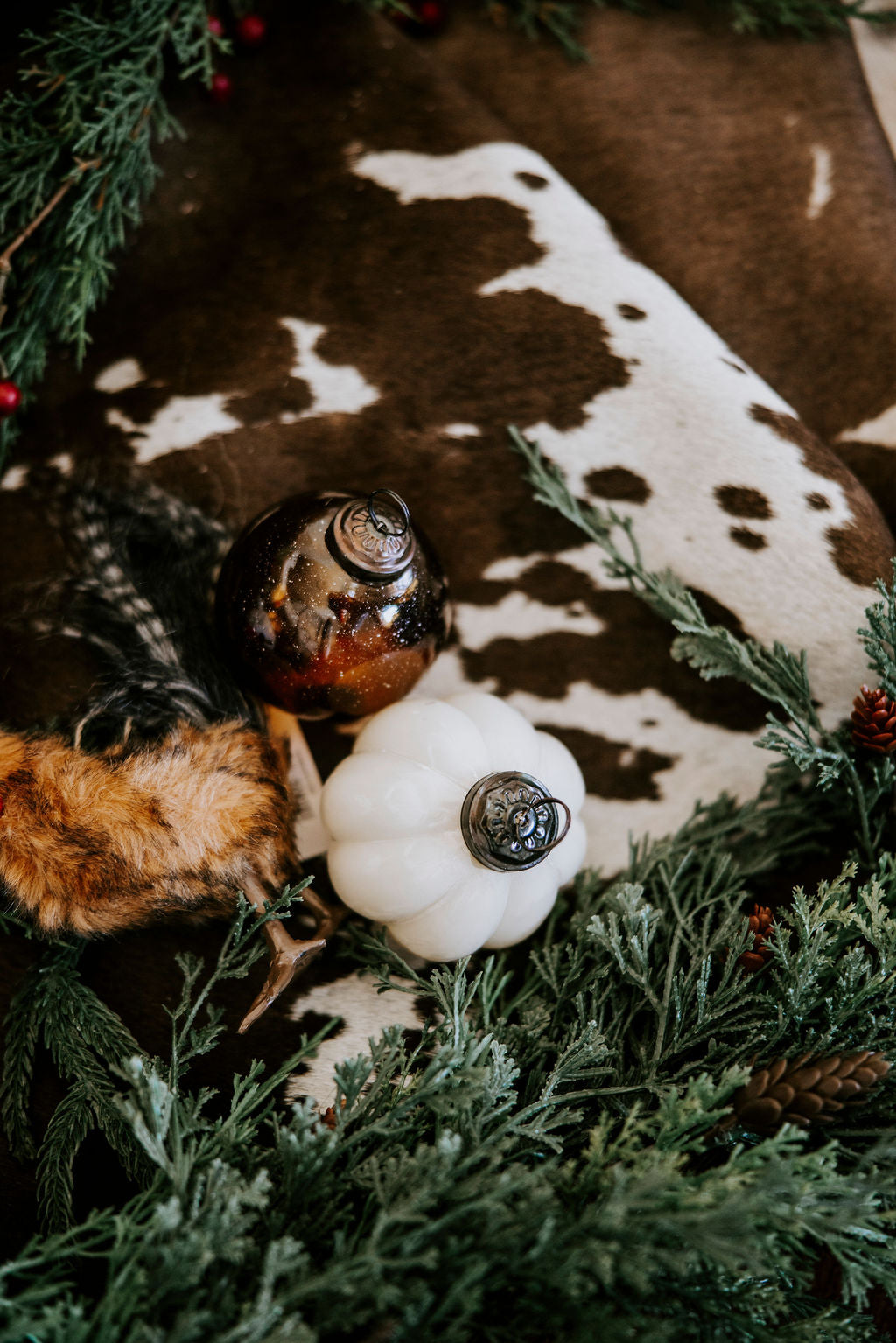 Ribbed Glass Ornament - 3 Sizes