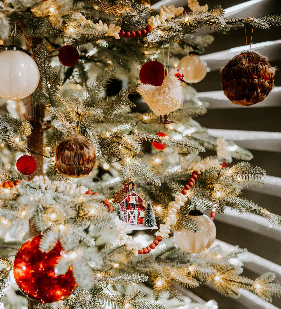 Ribbed Glass Ornament - 3 Sizes