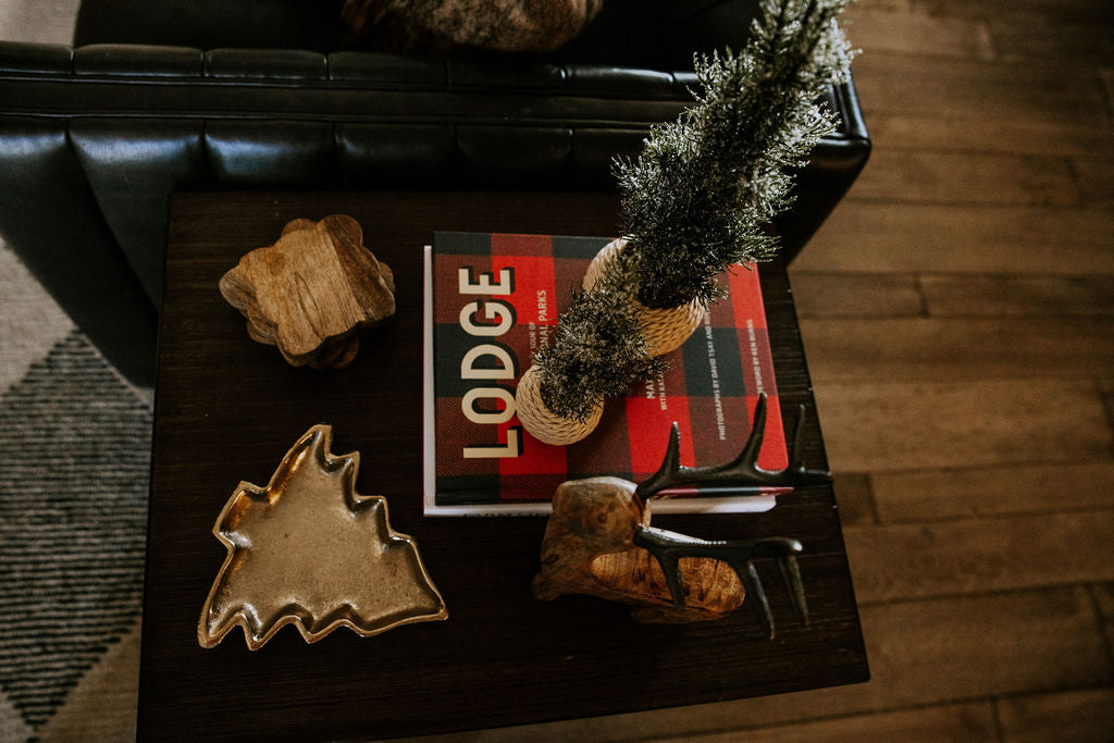 Standing Wooden Reindeer